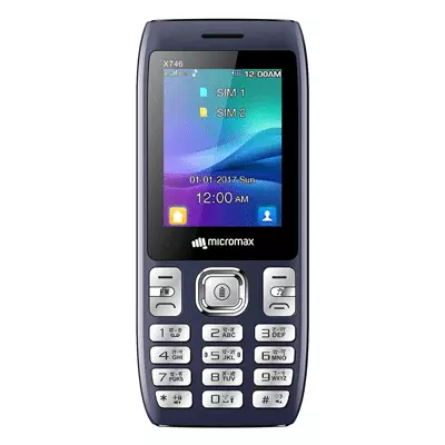 Micromax-X746-Blue-Mobile