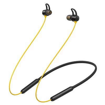 Realme Buds Wireless Bluetooth Headset (Yellow, In the Ear)